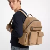Dakota Suede Cargo Backpack