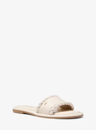 Dana Leather Slide Sandal