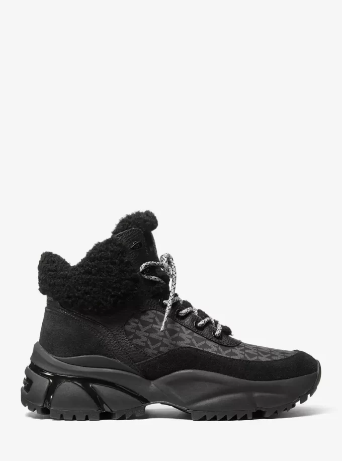 Darius Mixed-Media Boot