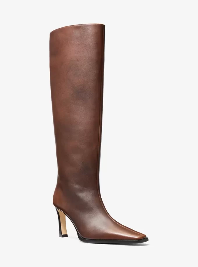 Darrah Burnished Leather Boot
