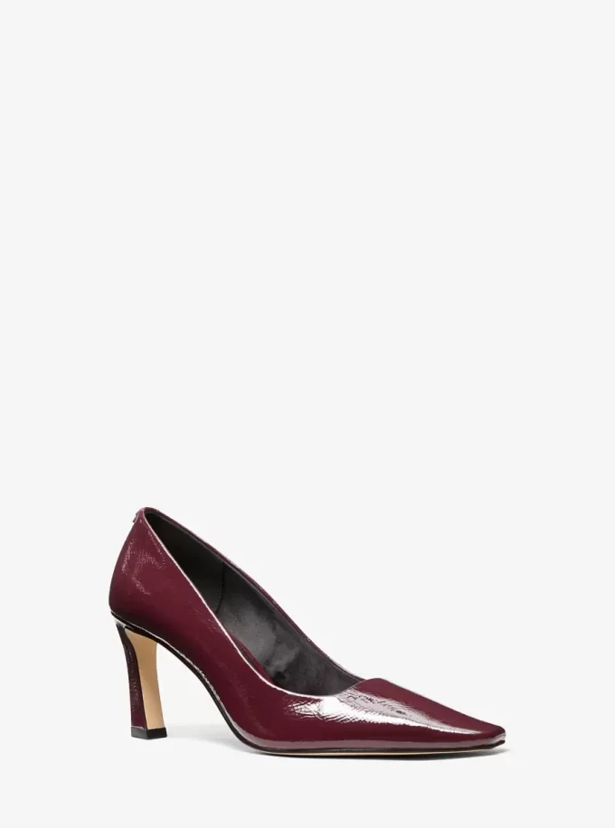 Darrah Crackled Patent Leather Pump Darrah Crackled Patent Leather Pump