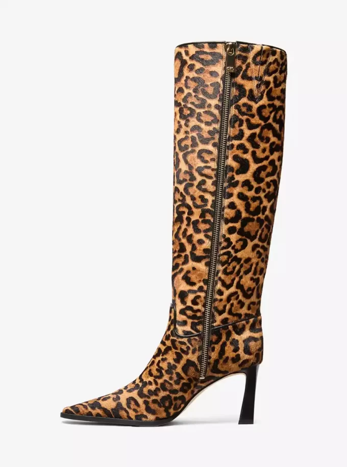 Darrah Leopard Print Calf Hair Boot Darrah Leopard Print Calf Hair Boot