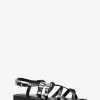 Darrington Crackled Leather Sandal Darrington Crackled Leather Sandal