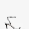 Darrington Snake Embossed Leather Sandal Darrington Snake Embossed Leather Sandal