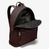 Edison Scratch-Resistant Crossgrain Leather Backpack
