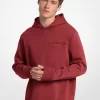 Embossed Logo Cotton Blend Hoodie Embossed Logo Cotton Blend Hoodie