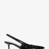 Emma Crocodile Embossed Leather Slingback Pump Emma Crocodile Embossed Leather Slingback Pump
