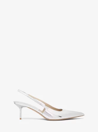 Emma Metallic Leather Slingback Pump Emma Metallic Leather Slingback Pump