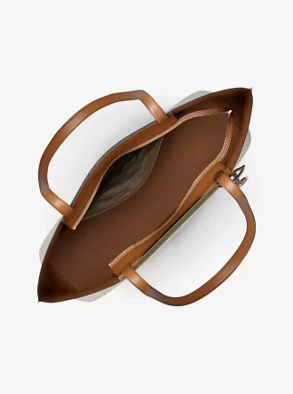 Evelyn Large Signature Logo Tote Bag