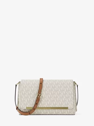 Evelyn Medium Signature Logo Crossbody Bag