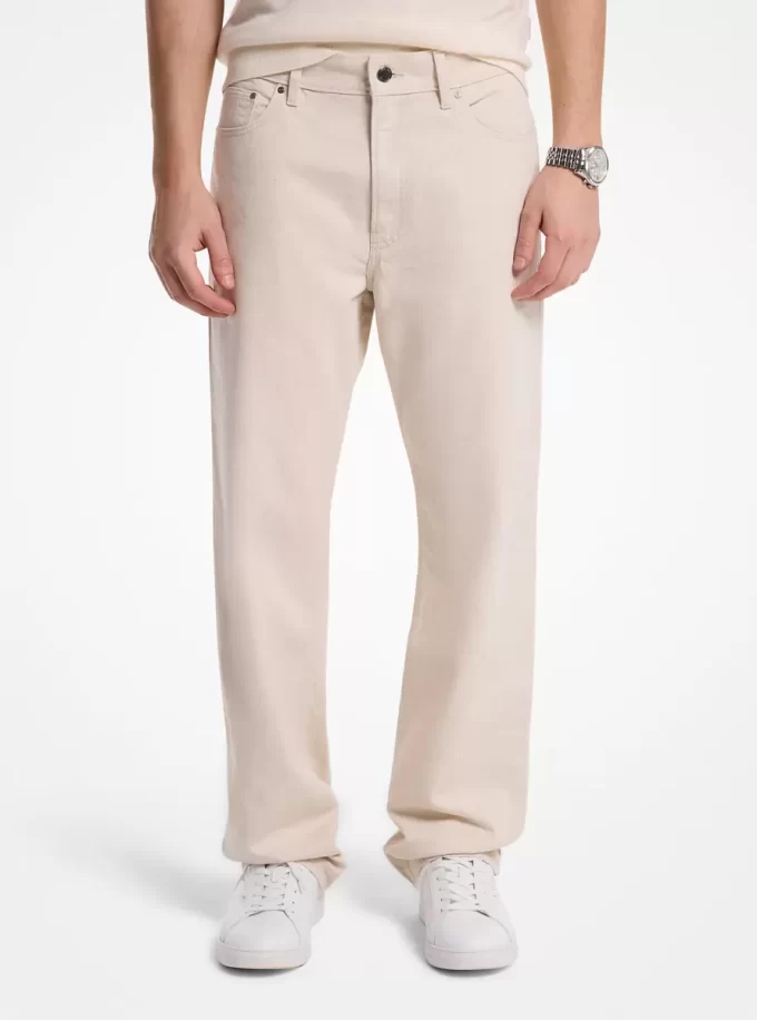 Finn Straight-Fit Stretch Denim Jeans Finn Straight-Fit Stretch Denim Jeans