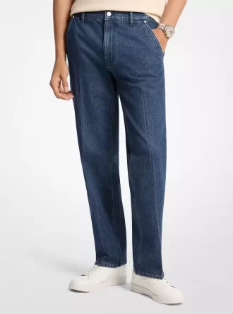 Finn Straight-Fit Stretch Denim Jeans