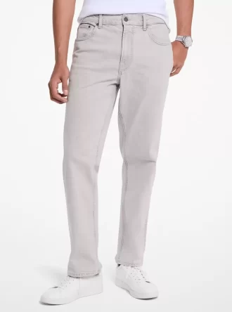 Finn Straight-Fit Stretch Denim Jeans