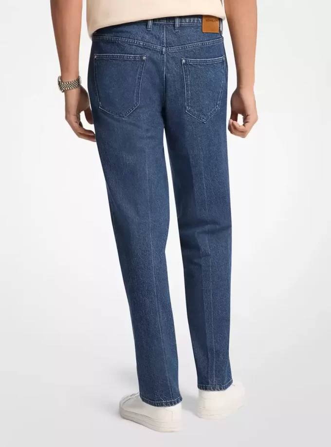 Finn Straight-Fit Stretch Denim Jeans