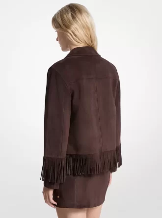 Fringed Suede Jacket