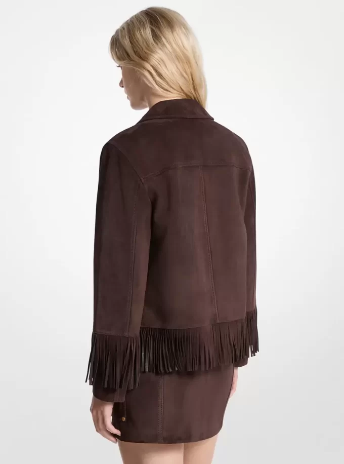 Fringed Suede Jacket Fringed Suede Jacket