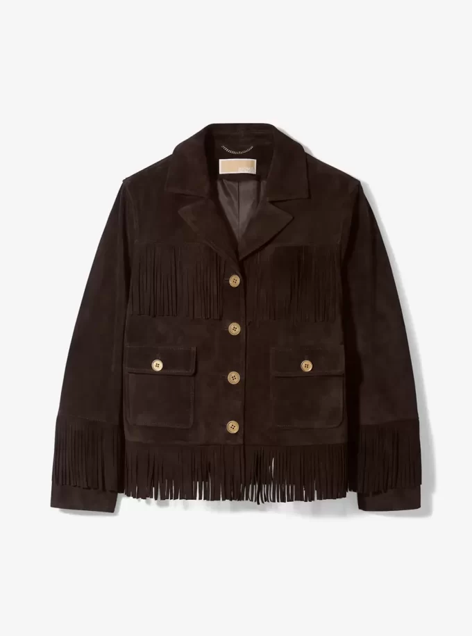 Fringed Suede Jacket Fringed Suede Jacket