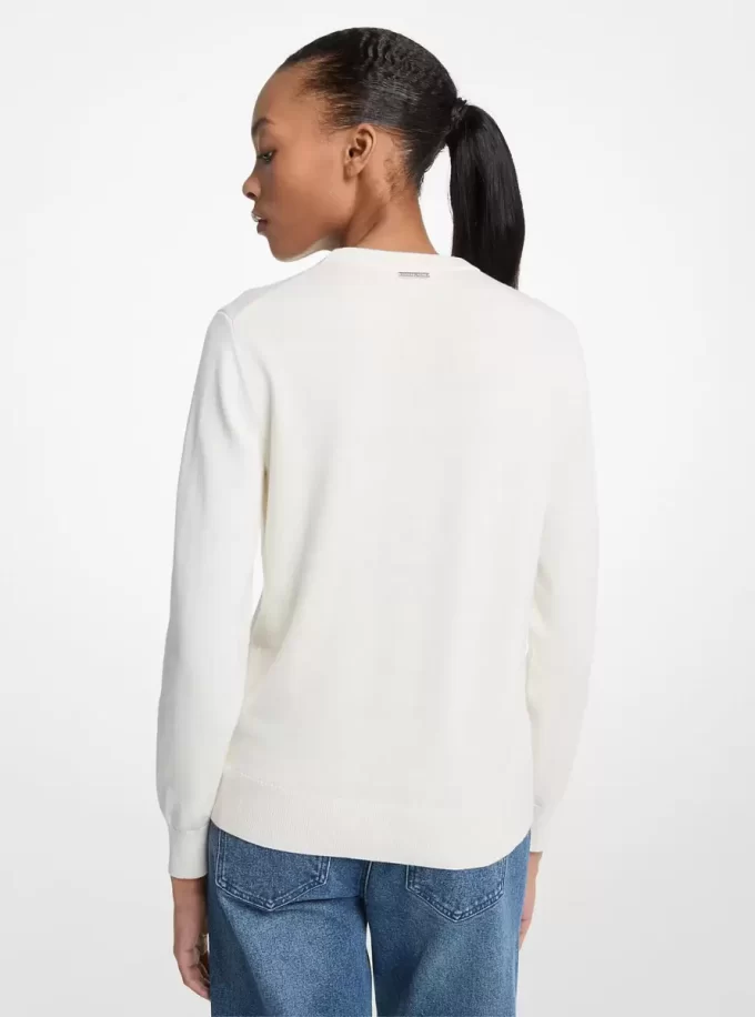 Graphic Knit Sweater