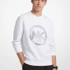 Graphic Logo Cotton Blend Crewneck Sweatshirt Graphic Logo Cotton Blend Crewneck Sweatshirt