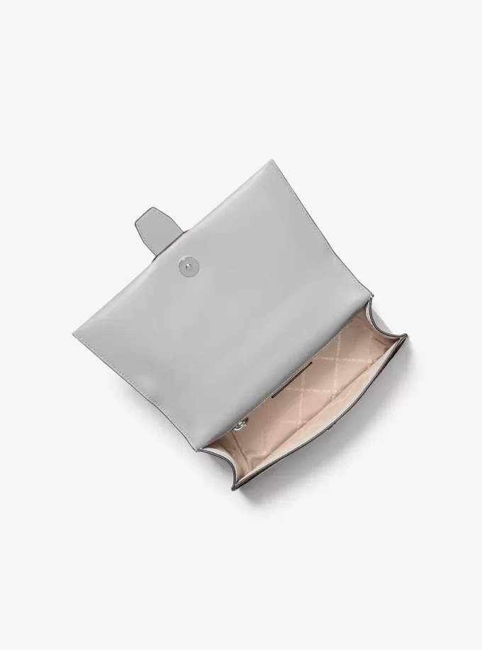 Greenwich Medium Color-Block and Signature Logo Satchel Greenwich Medium Color-Block and Signature Logo Satchel