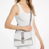 Greenwich Medium Color-Block and Signature Logo Satchel Greenwich Medium Color-Block and Signature Logo Satchel