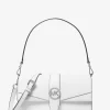 Greenwich Medium Saffiano Leather Convertible Shoulder Bag Greenwich Medium Saffiano Leather Convertible Shoulder Bag