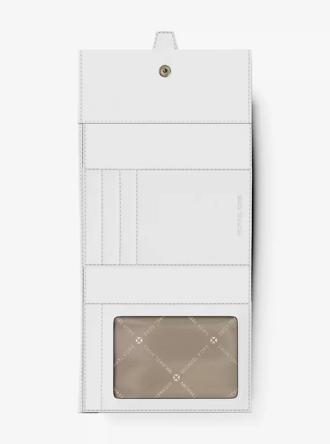 Greenwich Medium Signature Logo Trifold Wallet Greenwich Medium Signature Logo Trifold Wallet
