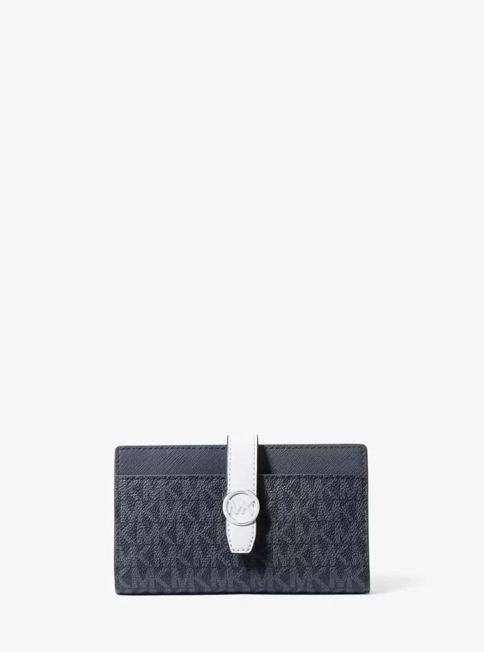 Greenwich Medium Signature Logo Wallet