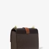 Greenwich Small Color-Block Signature Logo Crossbody Bag