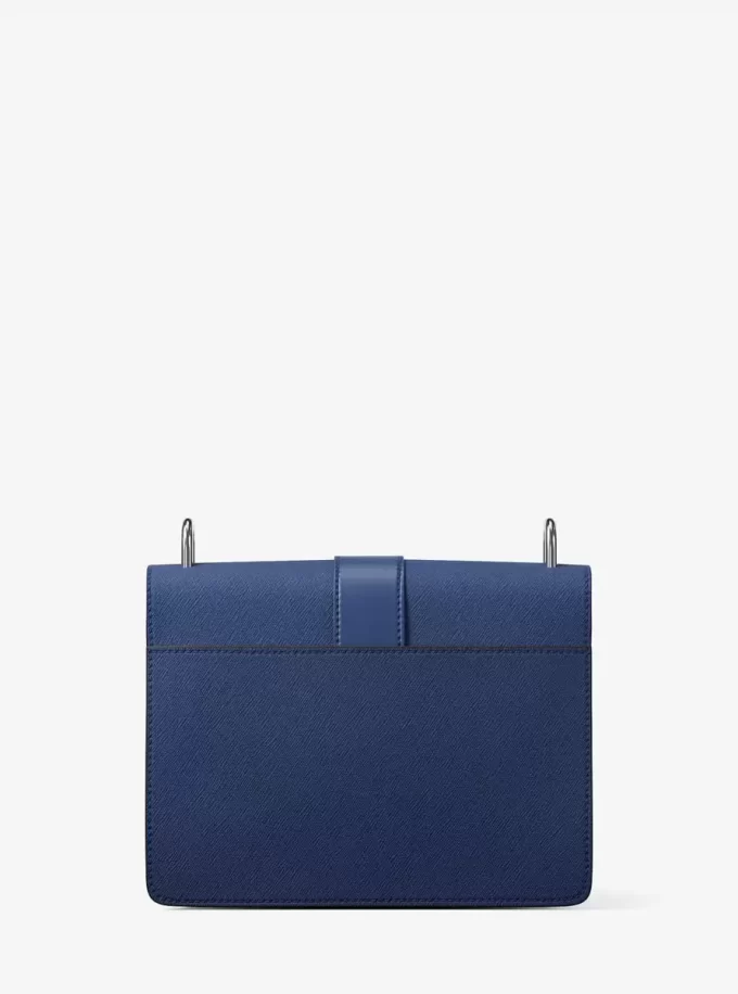 Greenwich Small Saffiano Leather Crossbody Bag