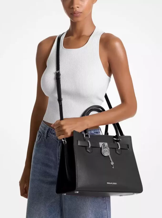 Hamilton Medium Leather Satchel