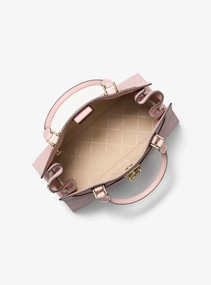 Hamilton Medium Signature Logo Satchel