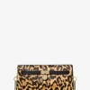 Hamilton Moderne Extra-Small Leopard Print Calf Hair Convertible Crossbody Bag