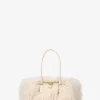 Hamilton Moderne Small Faux Shearling Satchel Hamilton Moderne Small Faux Shearling Satchel
