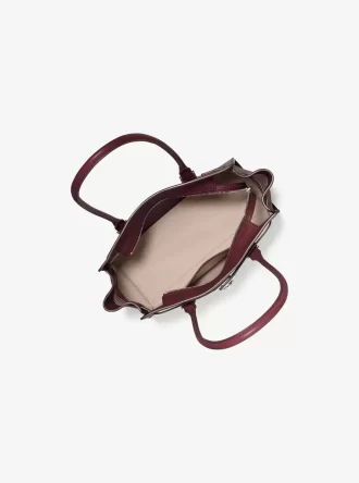 Hamilton Moderne Small Leather Satchel