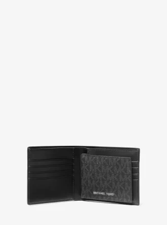 Harrison Logo Billfold Wallet With Passcase