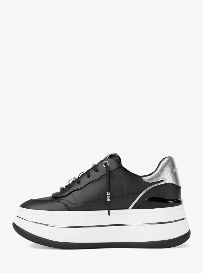 Hayes Embellished Leather Platform Sneaker Hayes Embellished Leather Platform Sneaker