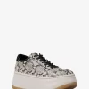 Hayes Snake Embossed Leather Platform Sneaker Hayes Snake Embossed Leather Platform Sneaker