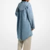 Hooded Denim Parka Hooded Denim Parka