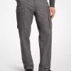 Houndstooth Cotton Zip Cargo Pants
