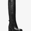 Houston Leather Block Heel Boot Houston Leather Block Heel Boot