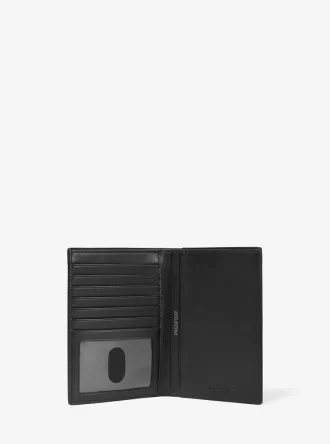 Hudson Leather Passport Wallet