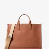 Hudson Pebbled Leather Tote Bag