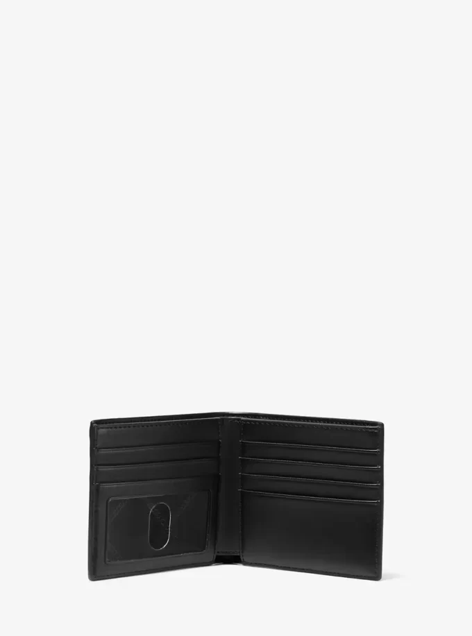 Hudson Signature Logo Billfold Wallet Hudson Signature Logo Billfold Wallet