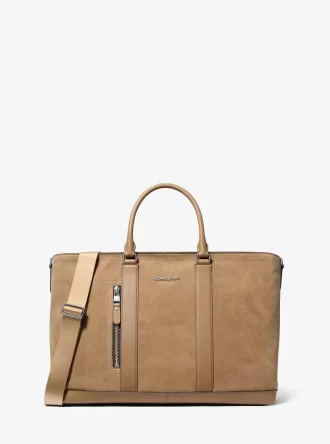Hudson Suede Tote Bag