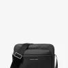 Hudson Textured and Signature Logo Camera Crossbody Bag