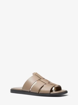 Indy Leather Slide Sandal