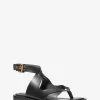 Irene Leather Wrap Sandal