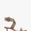 Irene Suede Kitten Heel Sandal