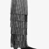 Jayla Embellished Leather Fringed Boot Jayla Embellished Leather Fringed Boot